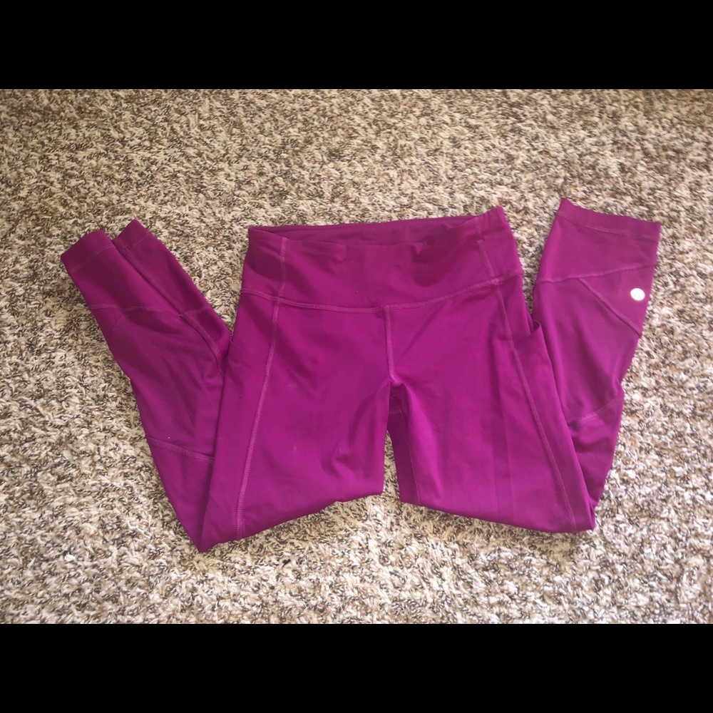 Lululemon Purple 7/8 Leggings